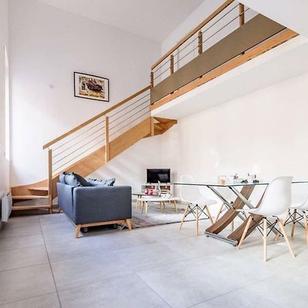 002 - Appartement Duplex Moderne - Jeanne D Arc, Toulouse Eksteriør bilde